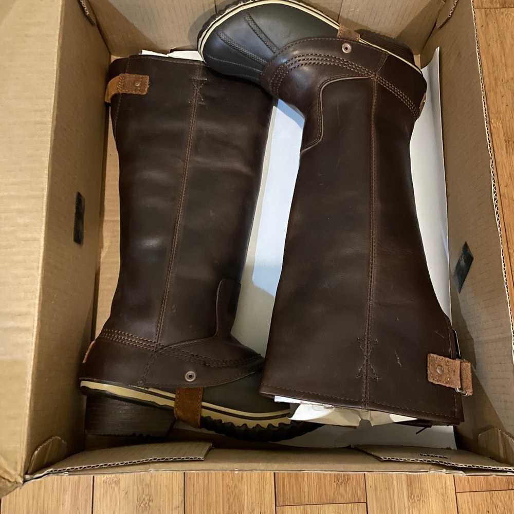 Sorel Slimpack Riding Boots Tall